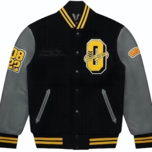OVO Collegiate Varsity Jacket – Black