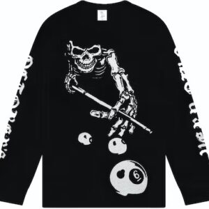 OVO Skeleton Longsleeve Sweatshirt – Black